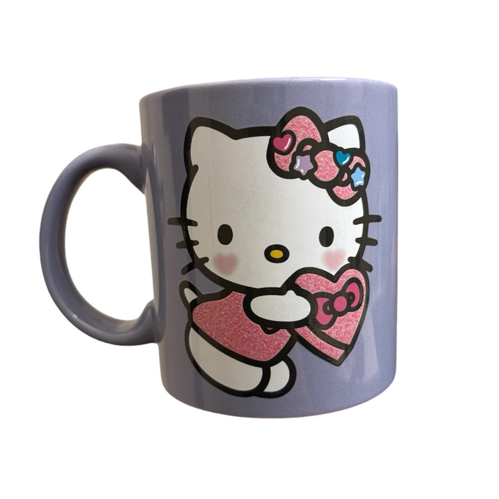 Hello Kitty Lavender Heart Mug